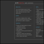 Screen shot of the WithClarity website.