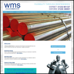 Screen shot of the Wessex Metal Stock Ltd website.