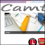 Screen shot of the Camtec (Applications) Ltd website.