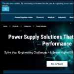 Screen shot of the PowerPax UK Ltd website.