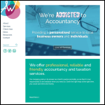 Screen shot of the Account-wryte Ltd website.