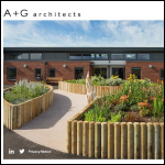 Screen shot of the A G F Architect Ltd website.