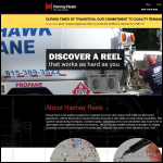 Screen shot of the Hannay Associates Ltd website.