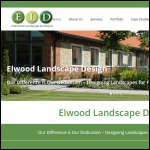 Screen shot of the Eld Landscape Ltd website.