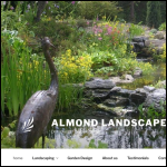 Screen shot of the Almond Construction Ltd website.