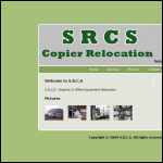 Screen shot of the SRCS website.