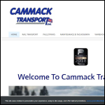 Screen shot of the Belcher Cammack Transport Ltd website.