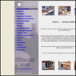 Screen shot of the Armare Ltd website.