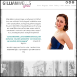 Screen shot of the Gillian Wells Ltd website.