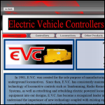 Screen shot of the Evjc Ltd website.