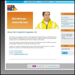 Screen shot of the South Humberside Industrial Supplies Ltd website.