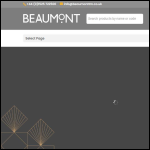 Screen shot of the Beaumont TM Ltd website.