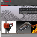 Screen shot of the Pip Squeak Developments Ltd website.