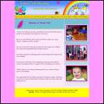 Screen shot of the Trench Tots Neighbourhood Nursery Ltd website.