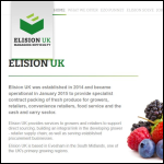 Screen shot of the Elixiom Ltd website.