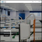 Screen shot of the Teksol Ltd website.