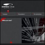 Screen shot of the Swiss One Safety Ltd website.