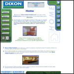 Screen shot of the Dixon Timber Products Ltd website.