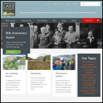 Screen shot of the Friends of the Lake District website.