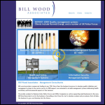 Screen shot of the Bill Wood Associates website.