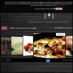 Screen shot of the MFM Equipment Ltd website.