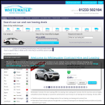 Screen shot of the Whitewater Finance Ltd website.