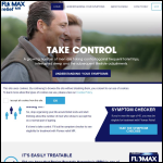 Screen shot of the Flomax Uk Ltd website.