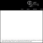 Screen shot of the C & E Plating Ltd website.