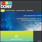 Screen shot of the Boxer Enterprises Ltd website.