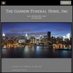 Screen shot of the Gannon Services Ltd website.
