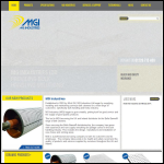 Screen shot of the Mg Industries Ltd website.
