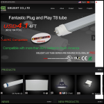 Screen shot of the In-light Ltd website.