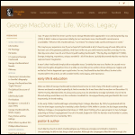 Screen shot of the George Civil Landscapes Ltd website.