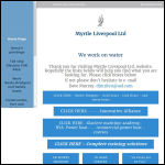 Screen shot of the Myrtle Liverpool Ltd website.