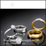 Screen shot of the Element Bespoke Jewellery Ltd website.