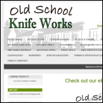 Screen shot of the Old School Promotions Ltd website.