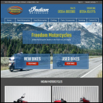Screen shot of the Freedom Motor Cycles Ltd website.