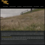 Screen shot of the Adventure Activities Ltd website.