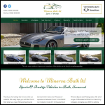 Screen shot of the Minerva (Finance) Ltd website.