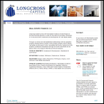 Screen shot of the Longcross Capital Ltd website.