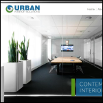 Screen shot of the Urban Interior Solutions Ltd website.