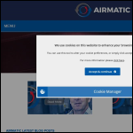 Screen shot of the Airmatic Ltd website.