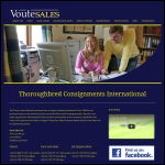 Screen shot of the Voute Sales Ltd website.