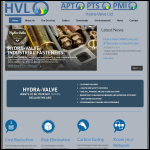 Screen shot of the Hydra-ject Valve Services Ltd website.