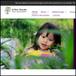 Screen shot of the Willow Brooke Day Nursery Ltd website.