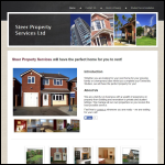 Screen shot of the Steer Property Services Ltd website.