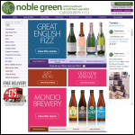 Screen shot of the Noble Green Ltd website.