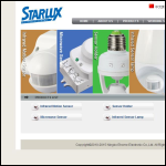 Screen shot of the Sensor Products Ltd website.