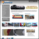 Screen shot of the Car Designs website.