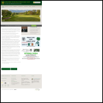 Screen shot of the Bulwell Forest Golf Club Ltd website.